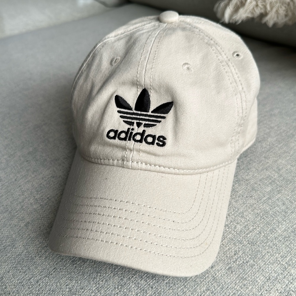 Adidas beige dad hat